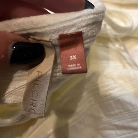 Pilcro Ruched Ribbed Halter, 3X! - Picture 6 of 10